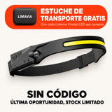 Linterna frontal LED