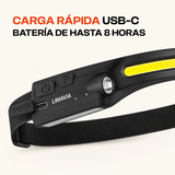 Linterna frontal LED