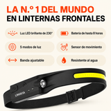 Linterna frontal LED