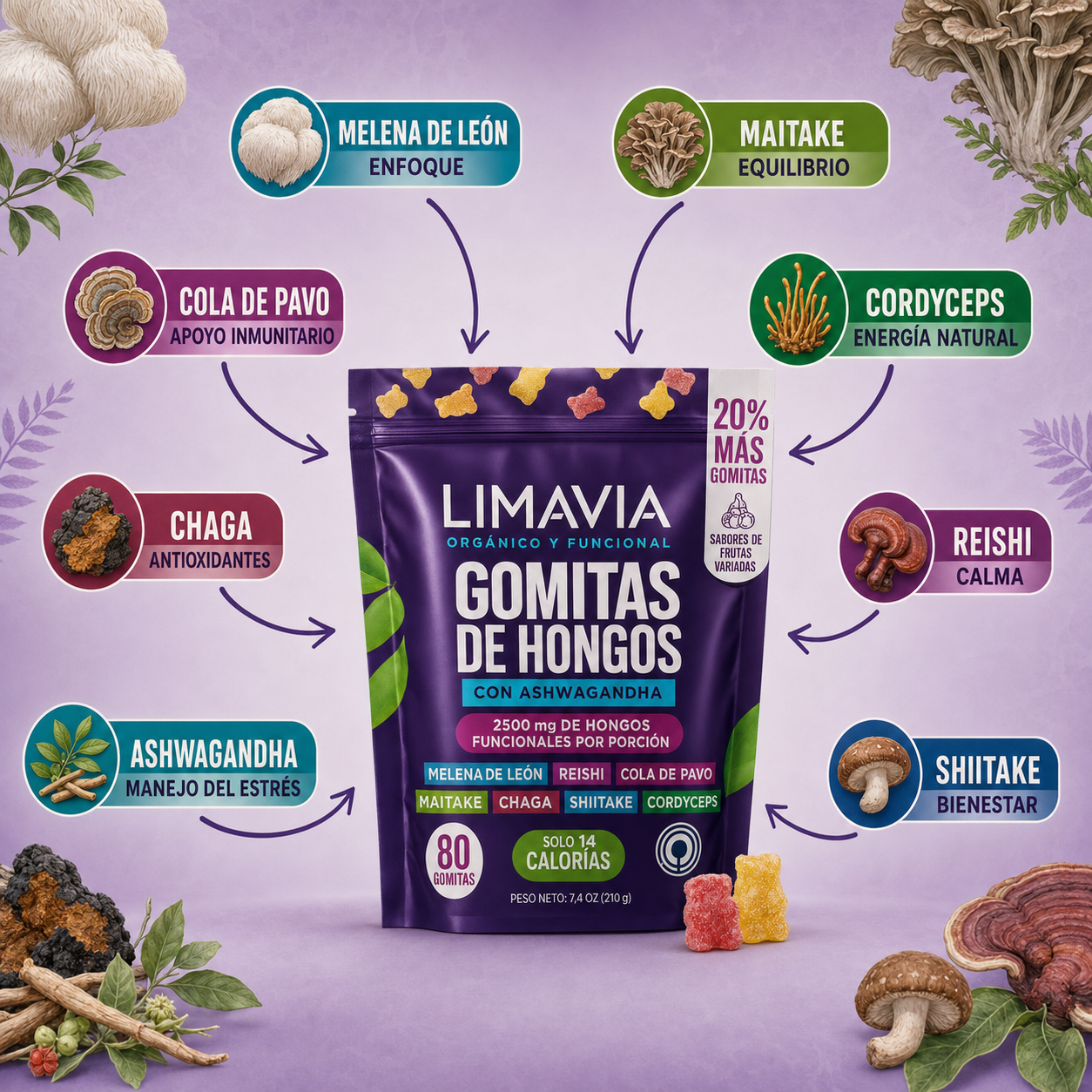 Gomitas de Hongo