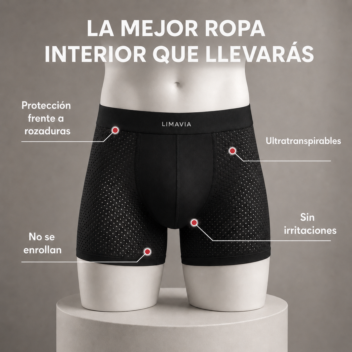 Calzoncillos de Fibra de Bambú